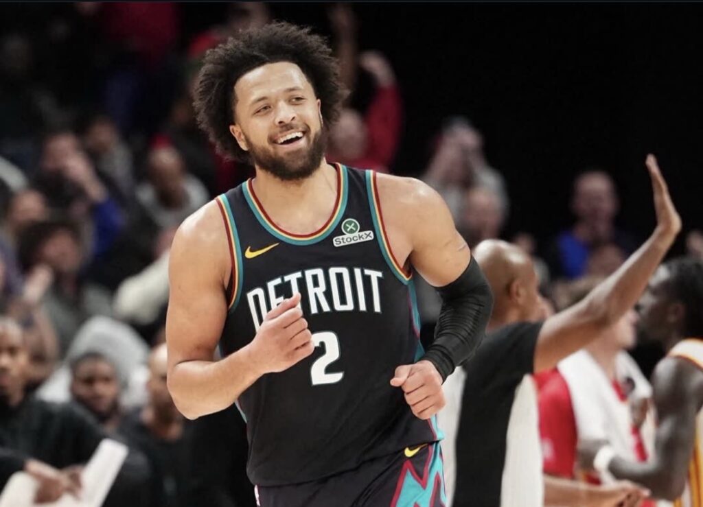 Detroit Pistons guard Cade Cunningham.