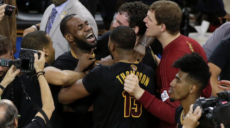 The Cavaliers complete historic comeback for first NBA Title