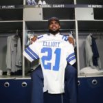 NFL: Dallas Cowboys-Ezekiel Elliott Press Conference