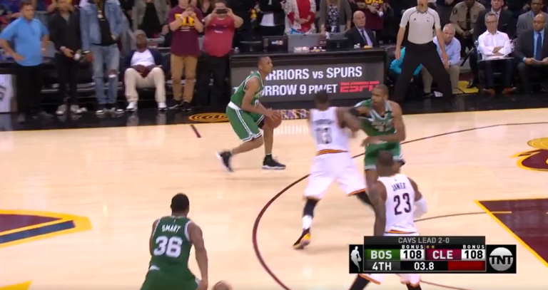 Avery Bradley hits game winner with 0.1 second left to life Celtics over Cavs