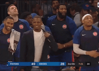 Hey the Pistons made the playoffs Pistons