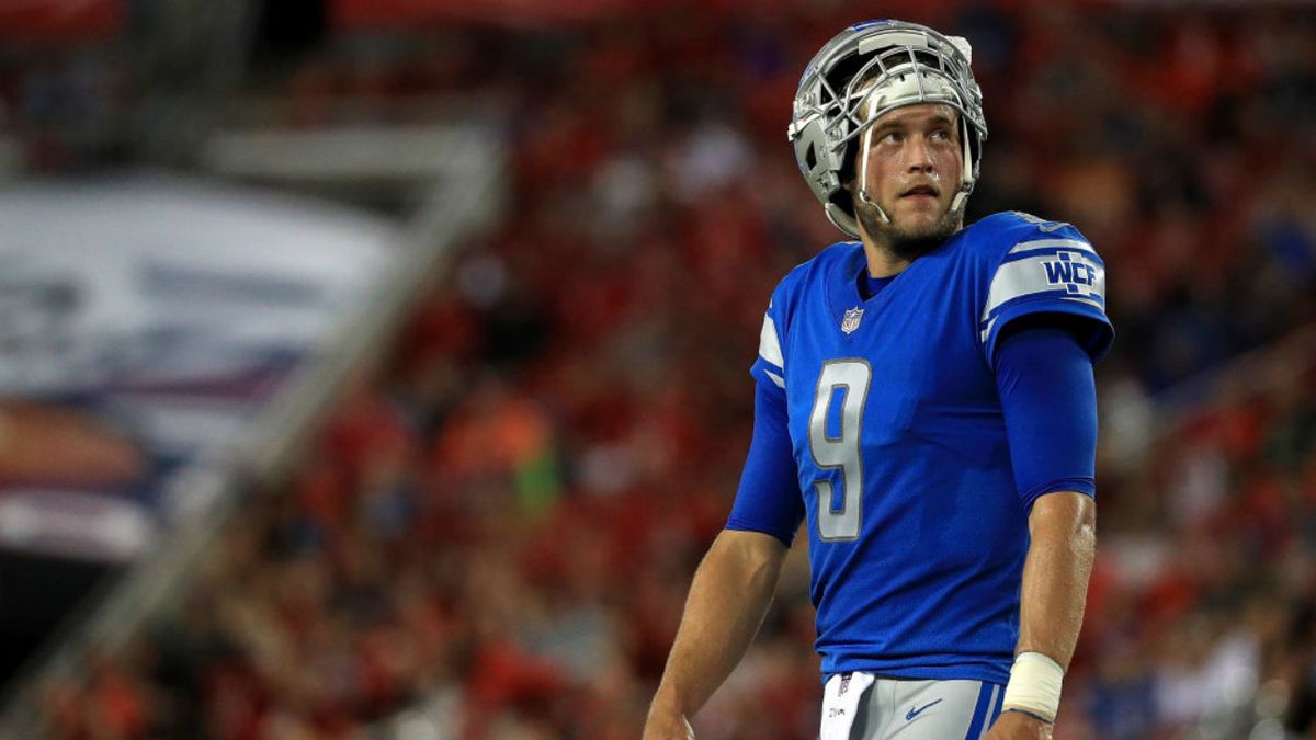 Lions QB Matthew Stafford tested positive for COVID-19