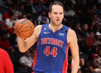 The Pistons sign Bojan Bogdanović to a two-year contract extension