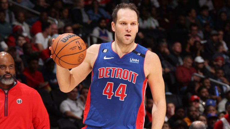 The Pistons sign Bojan Bogdanović to a two-year contract extension