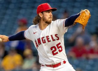 The Tigers are adding pitcher Michael Lorenzen Michael Lorenzen pitching with the Angels.
