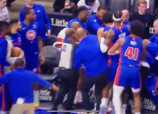 Killian Hayes may have KO’d Mo Wagner after dirty hip-check