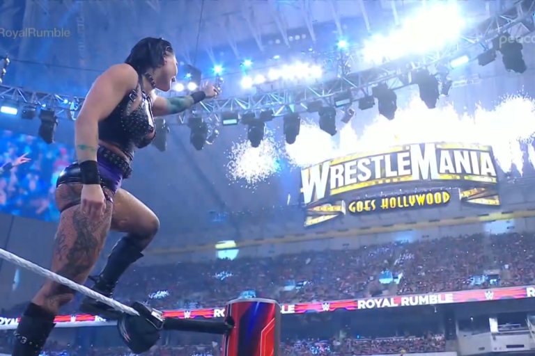Rhea Ripley wins the women’s Royal Rumble and heads to WrestleMania