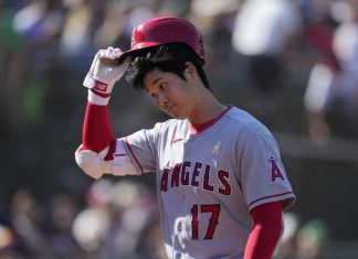 Shohei Ohtani has cleared out his locker and the Angels aren’t saying why 🫥 Shohei Ohtani of the Los Angeles Angels