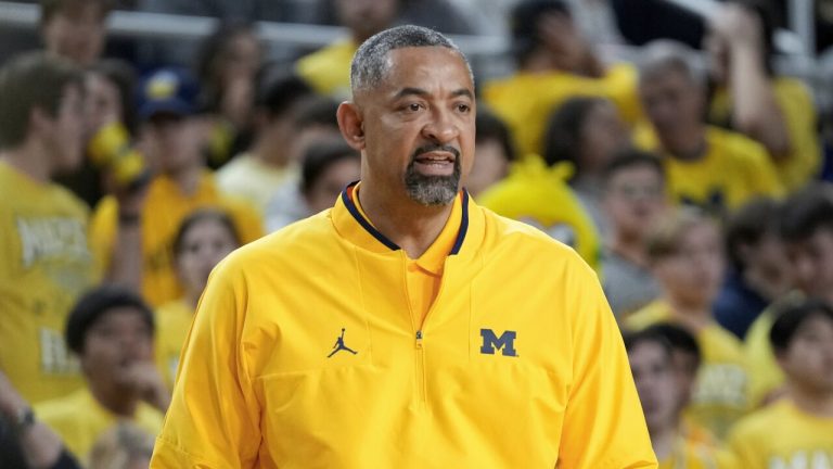 Michigan men's basketball coach Juwan Howard