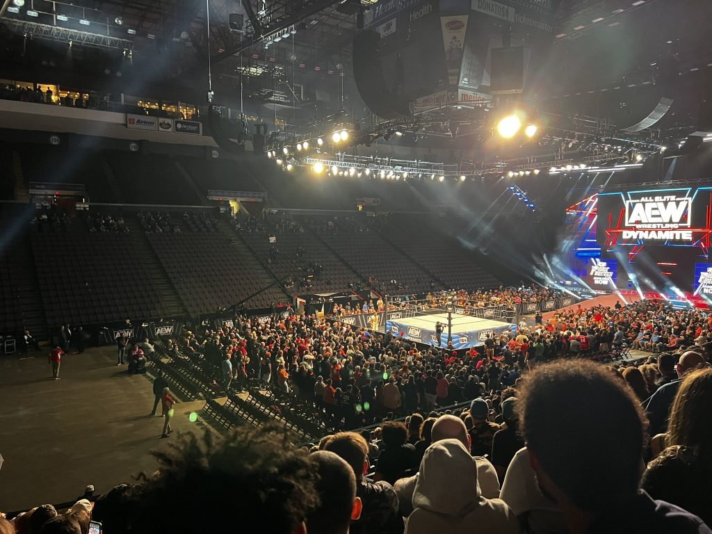 AEW attendance is horrible right now. 