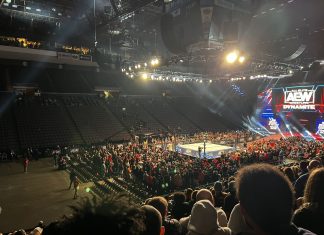 Ok… AEW’s attendance is getting concerning 📉 Thinly attended crowds at an AEW event.