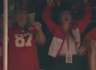 Taylor Swift is in Kansas City and blowing up NFL Twitter