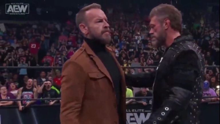 Christian Cage to Adam Copeland: “Go fuck yourself”. 😂