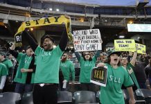 MLB Owners approve the Athletics’ move to Las Vegas Oakland Athletics fans