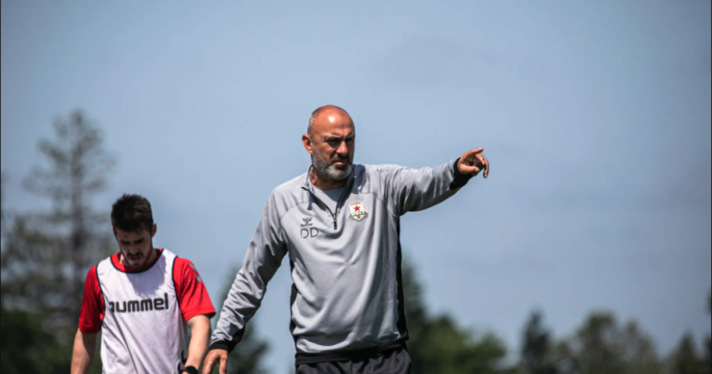 New Detroit City FC head coach Danny Dichio