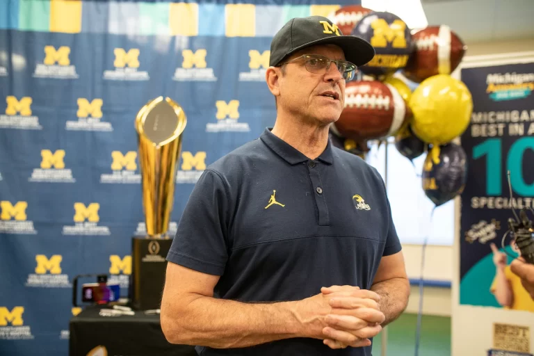 The Chargers plan to meet with Jim Harbaugh