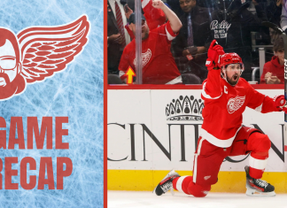 Mulleting over Hockeytown: Larkin gets No. 200 as the Red Wings beat Vegas