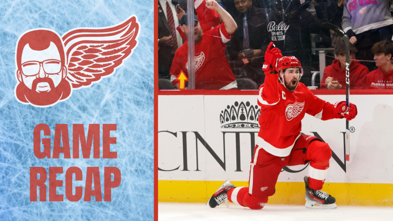 Mulleting over Hockeytown: Larkin gets No. 200 as the Red Wings beat Vegas