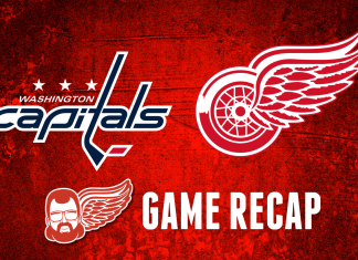 Mulleting over Hockeytown: The Red Wings clown Washington Washington Capitals vs. Detroit Red Wings