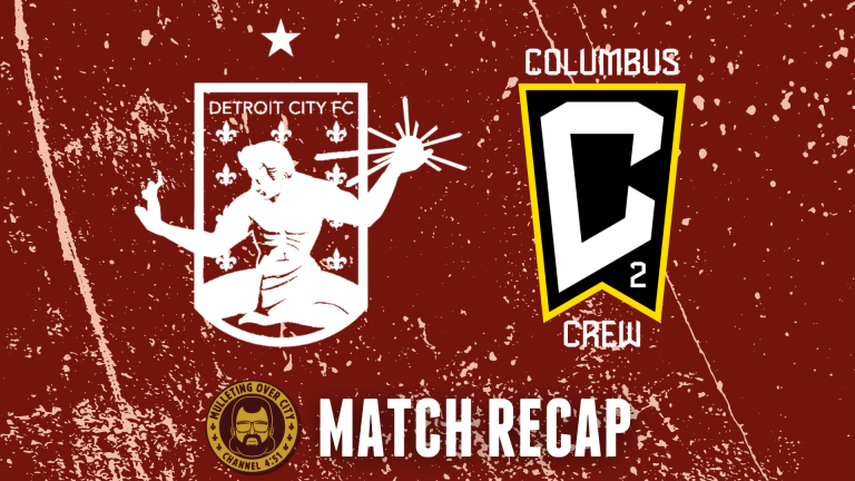 Mulleting over City: Detroit City FC once again beats a Columbus Crew team 2-1