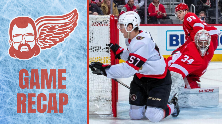 Mulleting Over Hockeytown: The Red Wings settle for a point in OT loss to Ottawa