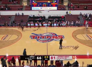 A one-man party celebrates Detroit Mercy’s first win of the season Detroit