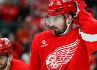 Red Wings: The trash jerseys have now claimed Dylan Larkin Dylan Larkin of the Detroit Red Wings.