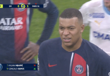 Mbappé wasn’t happy after getting subbed out in the 64′ Kylian Mbappé