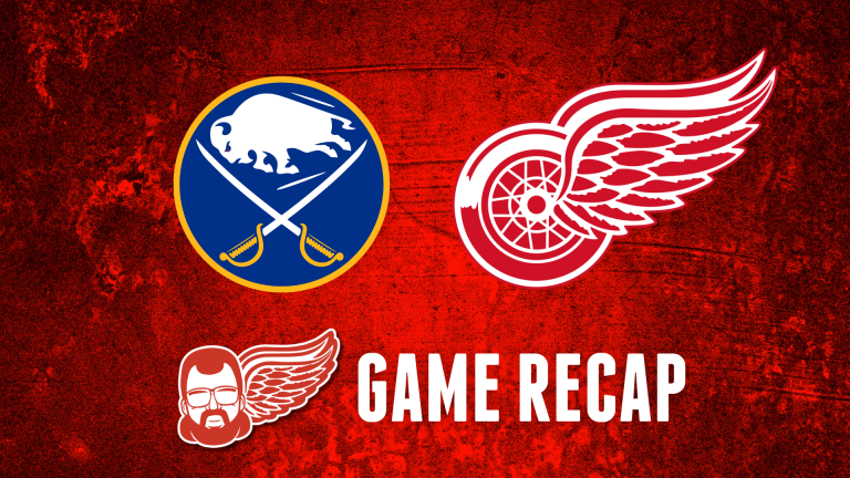 The Red Wings snap their losing streak at seven games