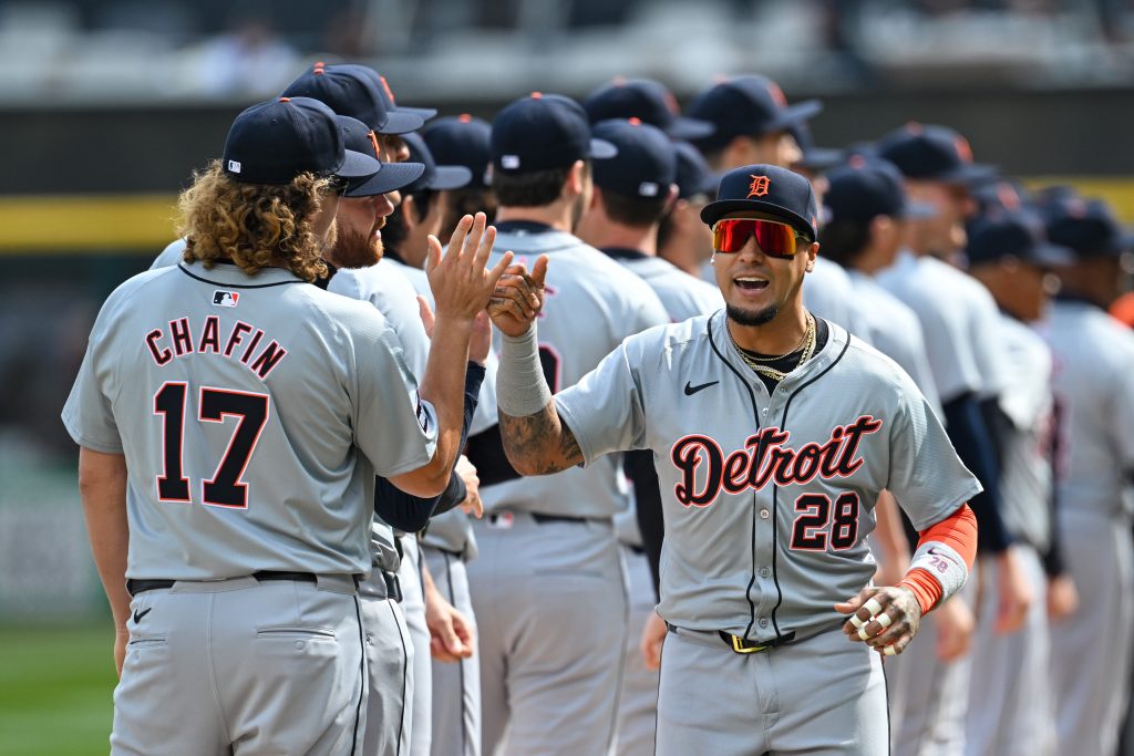 Detroit Tigers beat the Chicago White Sox on Opening Day.