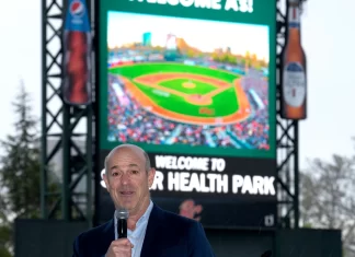 The Oakland Athletics file two trademarks ahead of Sacramento move Athletics snake John Fisher