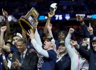 After a back-to-back title, is this year’s men’s UConn team the best ever? UConn wins the men's NCAA Tournament over Iowa.