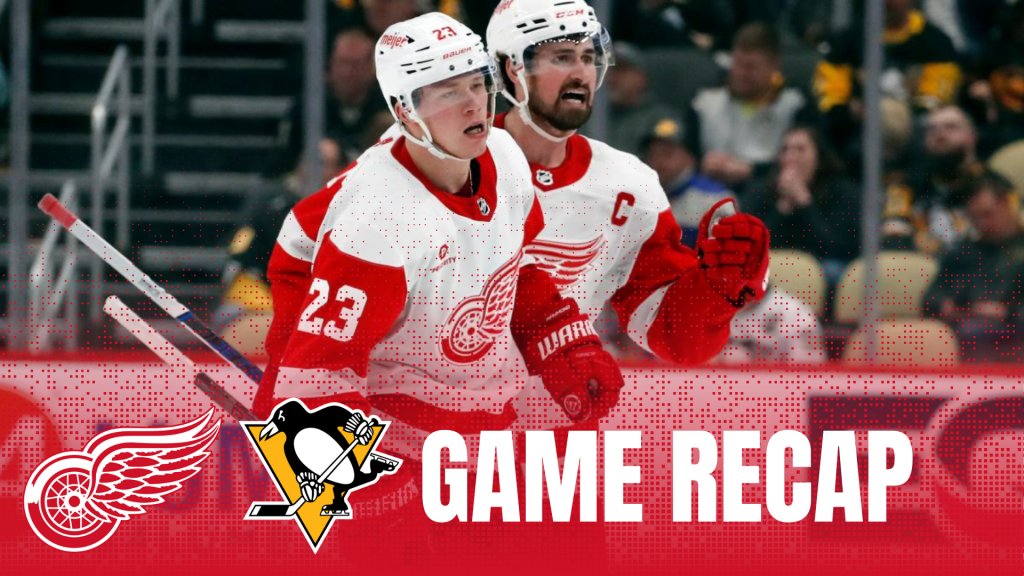 Detroit Red Wings vs. Pittsburgh Penguins recap