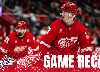 The Red Wings lose to the Caps and fall out of the playoff picture Washington Capitals vs. Detroit Red Wings game recap.