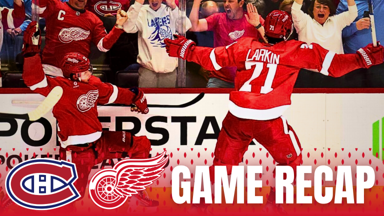 The Red Wings live to see a meaningful Tuesday night