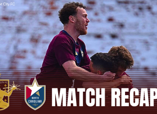 Detroit City FC defeats North Carolina FC; post-match interview with DCFC midfielder James Murphy