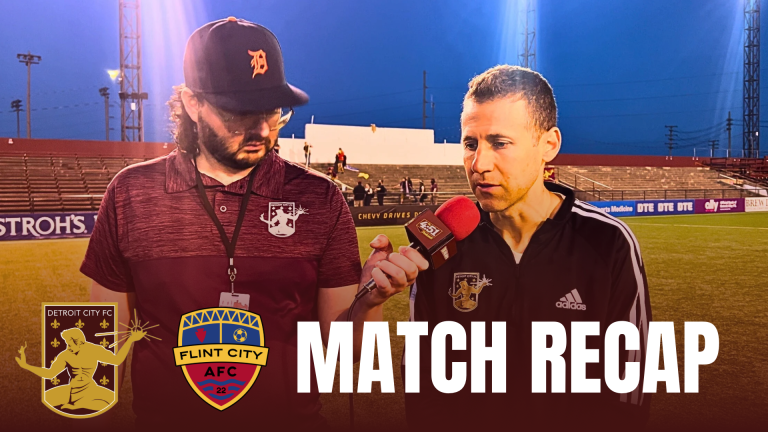 Detroit City FC match recap.