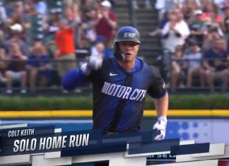 Tigers: Colt Keith hits first MLB homerun ☄️ Tigers rookie Colt Keith
