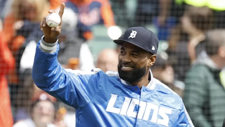 Calvin Johnson hitting bombs during Tigers’ BP 💣