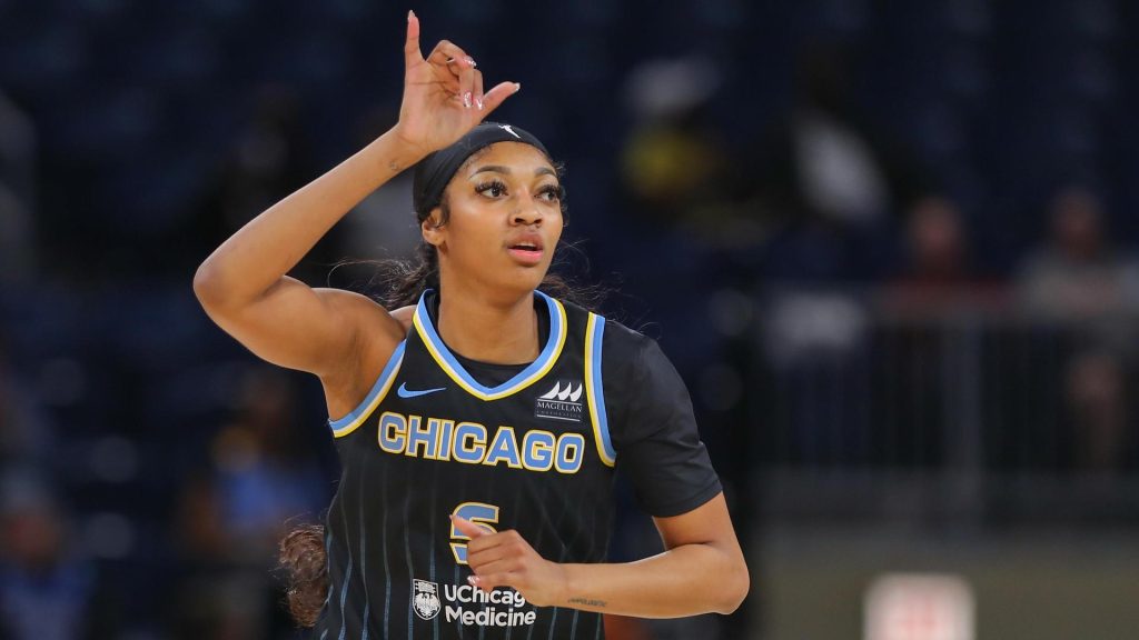 Angel Reese of the Chicago Sky.