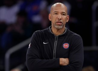The Pistons fire Monty Williams after one season Former Pistons head coach Monty Williams.