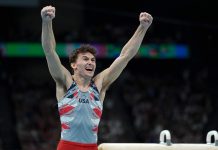 U.S. Men’s Gymnastics secures first team medal since 2008 thanks to Stephen Nedoroscik 🥉 Stephen Nedoroscik of Team USA Men's Gymnastics.