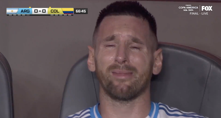 Messi knocked out of Copa America Final after a non-contact injury