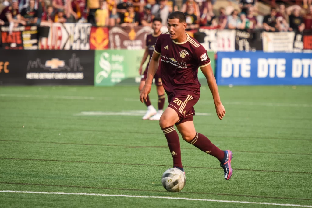 Yazeed Matthews of Detroit City FC.