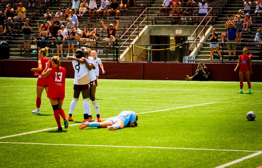 Detroit City FC beat Indy Eleven in the USLW League Central Division Championship.