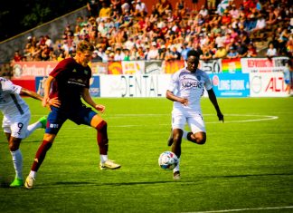 Detroit City FC still can’t solve Memphis 901 Rhys Williams of Detroit City FC