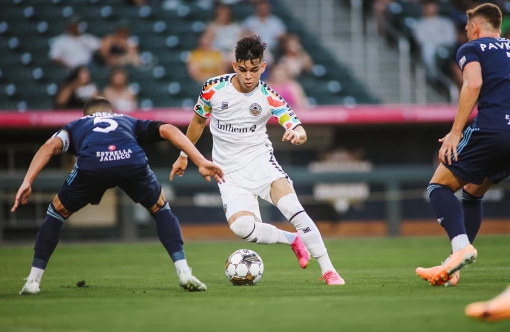 New Detroit City FC acquistion Jaciel Cedeno.