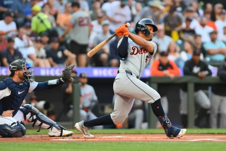 Detroit Tigers outfielder Wenceel Pérez.