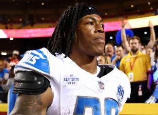 Dan Campbell on Jahmyr Gibbs injury: “I think we’ll be good” Jahmyr Gibbs of the Detroit Lions.