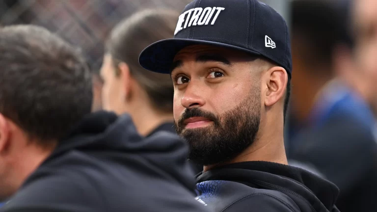 Riely Greene of the Detroit Tigers.